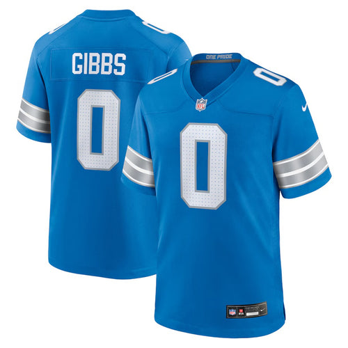 Jahmyr Gibbs Detroit Lions Official NFL Nike Jersey white