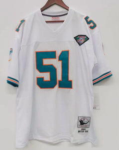 Bryan Cox Miami Dolphins Jersey 1994 Mitchell & Ness