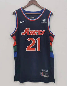 Joel Embiid Philadelphia 76ers Spectrum Jersey