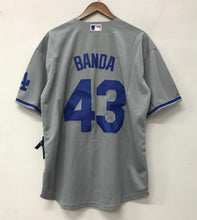 Anthony Banda Los Angeles Dodgers Official MLB Nike jersey gray