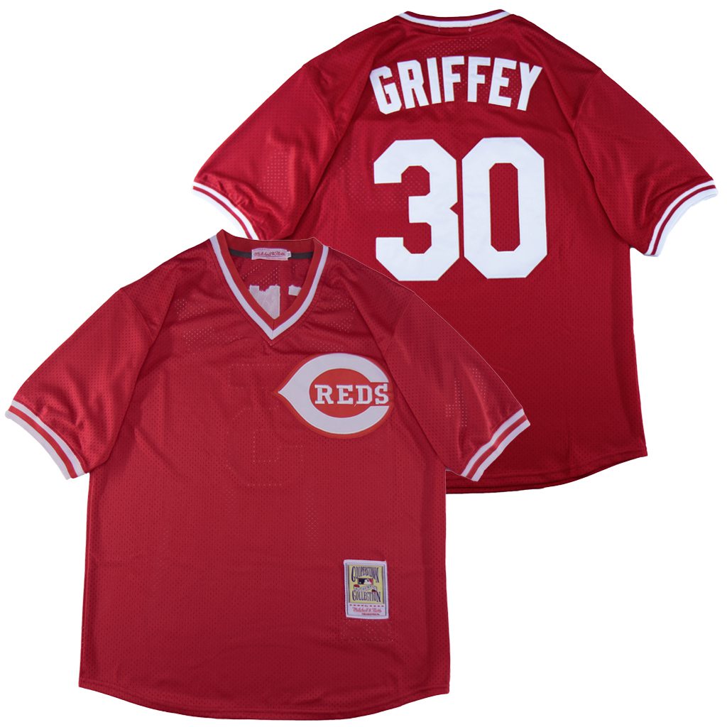 Ken Griffey Jr. Cincinnati Reds Jersey Mitchell & Ness