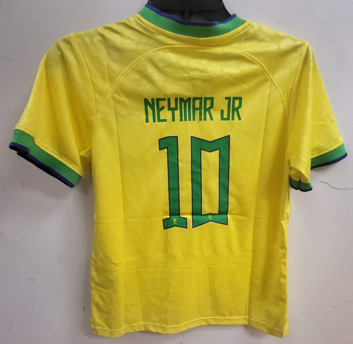 Neymar Jr. Brasil Soccer Futbol Jersey YOUTH sizes – Classic Authentics