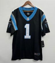Cam Newton Carolina Panthers Official NFL NIKE Jersey black