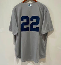 Ben Rice New York Yankees Official MLB Nike gray road Jersey no name