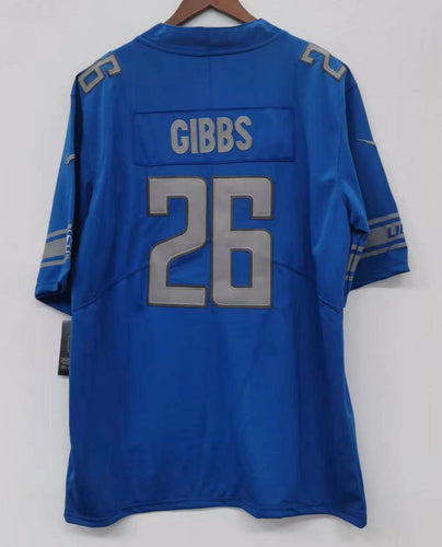 Jahmyr Gibbs Detroit Lions Official NFL Nike Jersey blue