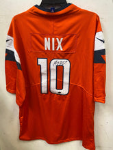 Bo Nix autographed Denver Broncos jersey COA & Photo signing
