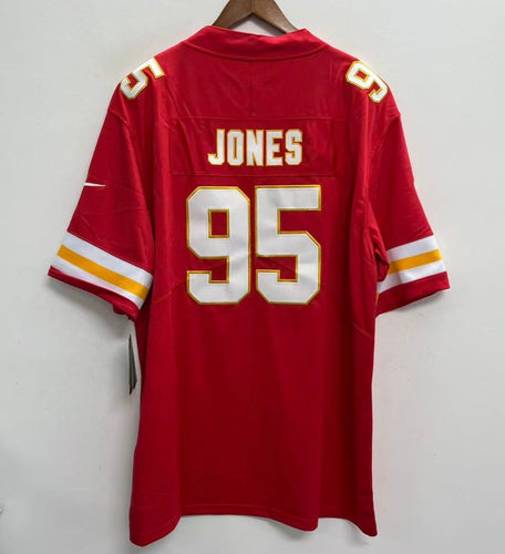 Chris Jones Kansas City Chiefs Official NFL Nike Jersey red