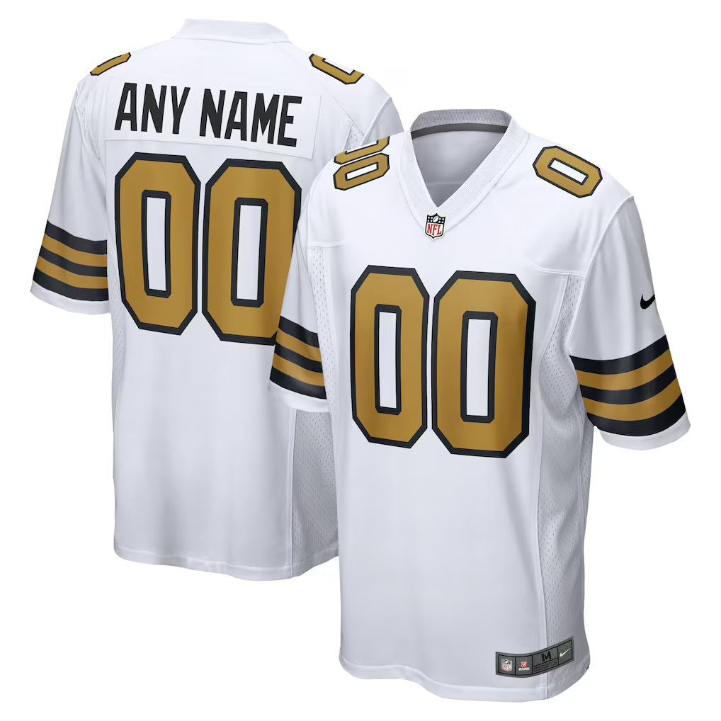 New Orleans Saints Any Name & Number customized YOUTH KIDS Official NFL alternate  Jersey
