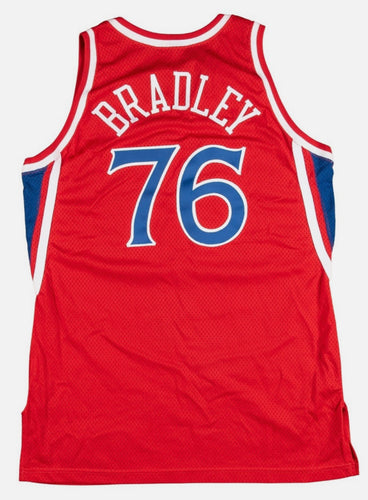 Shawn Bradley Philadelphia 76ers Official custom NBA Jersey
