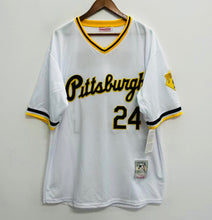 Barry Bonds Pittsburgh Pirates Jersey Mitchell & Ness white