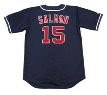 Tim Salmon Anaheim California Angels Official MLB Majestic Jersey blue