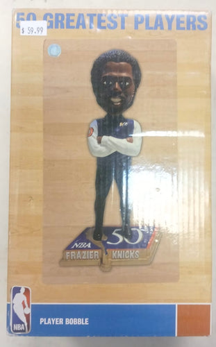 Walt Frazier New York Knicks 50 greatest players Bobblehead Forever Collectibles