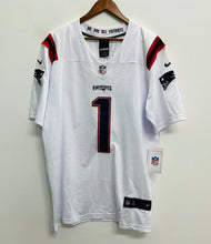 Cam Newton New England Patriots Official NFL NIKE Jersey white