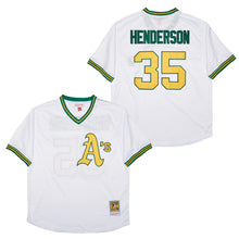 Rickey Henderson Oakland A’s Athletics Jersey #35