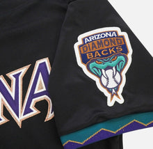 Luis Gonzalez Arizona Diamondbacks 2001 World Series Official MLB Majestic Jersey black
