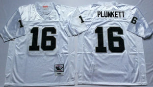 Jim Plunkett Oakland Las Vegas Raiders Mitchell & Ness Jersey white