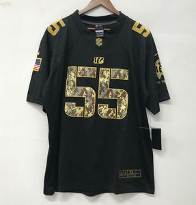 Vontaze Burfict Cincinnati Bengals military salute to service Jersey