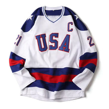 Mike Eruzione 1980 USA Olympic Hockey Jersey Miracle Movie white