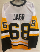 Jaromir Jagr autographed Pittsburgh Penguins custom jersey COA