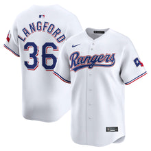 Wyatt Langford Texas Rangers official MLB Nike Jersey white