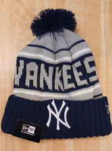 New York Yankees MLB New Era winter knit Hat with Pom Pom