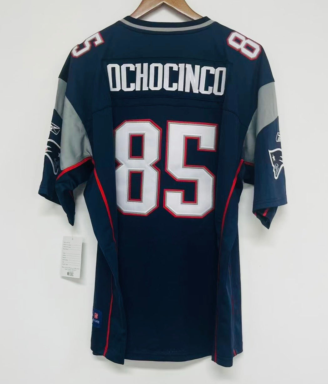 Chad Ochocinco New England Patriots Jersey blue Reebok