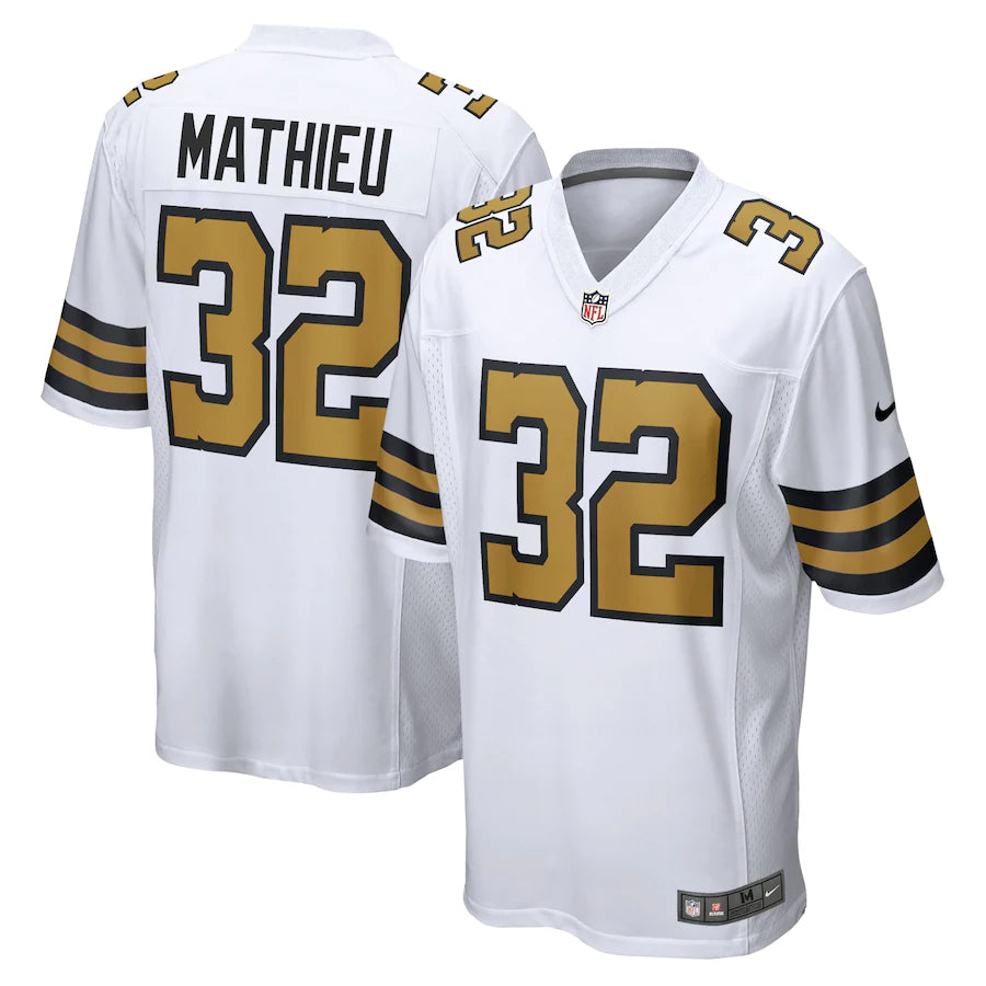 Tyrann Mathieu New Orleans Saints Official NFL Nike Jersey white