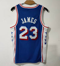 Lebron James YOUTH KIDS Philadelphia 76ers Classic Authentics Jersey