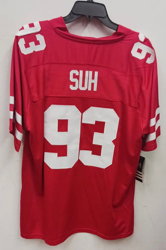 Ndamukong Suh Nebraska Cornhuskers Adidas Jersey