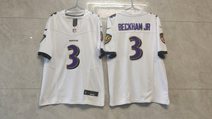 Odell Beckham Jr. Baltimore Ravens Jersey white