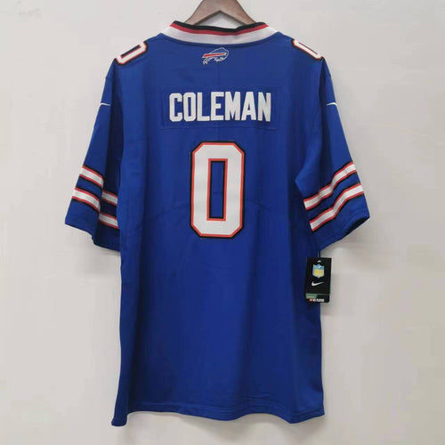 Keon Coleman Buffalo Bills Official NFL Nike Jersey blue