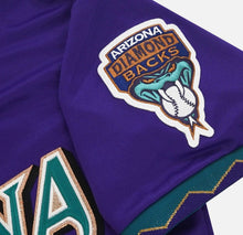 Mark Grace Arizona Diamondbacks 2001 World Series Official MLB Jersey Purple
