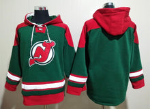 New Jersey Devils official NHL hoodie retro logo
