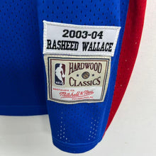 Rasheed Wallace Detroit Pistons Official NBA Mitchell & Ness Jersey