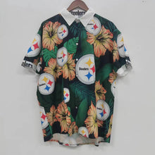Pittsburgh Steelers Floral Palm shirt adult sizes
