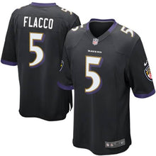 Joe Flacco Baltimore Ravens Official NFL Jersey Nike Black