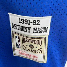Anthony Mason YOUTH KIDS New York Knicks Official NBA Jersey blue