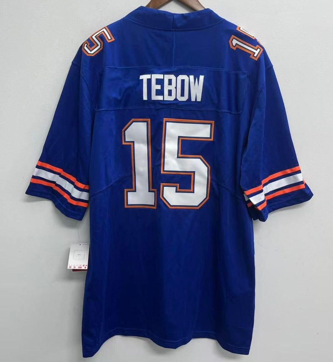 Tim Tebow Florida Gators Official BCAA Jersey Nike blue