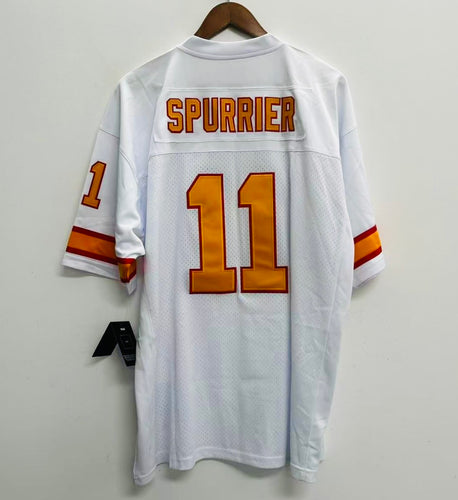 Steve Spurrier Tampa Bay Buccaneers NFL Jersey Mitchell & Ness white