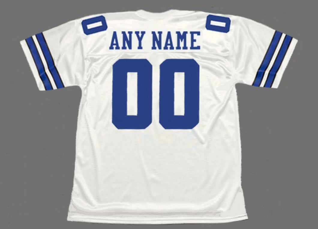 Any name & Number Dallas Cowboys NFL Mitchell & Ness Jersey white