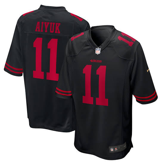 Brandon Aiyuk San Francisco 49ers Jersey black