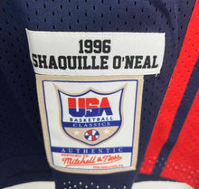 Shaquille O’Neal 1996 USA Olympic Basketball  Jersey Mitchell & Ness