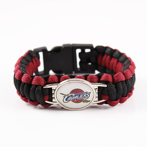 Cleveland Cavaliers snap clasp bracelet