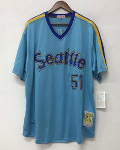 Ichiro Suzuki Seattle Mariners Jersey Mitchell & Ness pullover