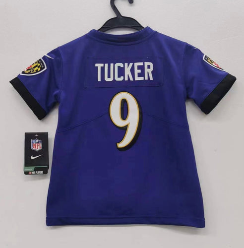 Justin Tucker Baltimore Ravens Baby Toddler jersey b/t