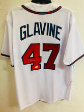 Tom Glavine Atlanta Braves autographed jersey JSA Witnessed COA