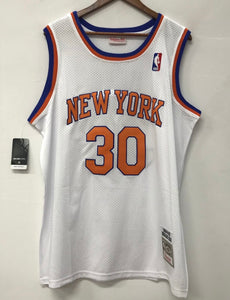 Bernard King New York Knicks Jersey Mitchell & Ness White