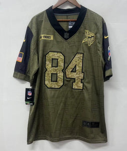 Randy Moss Minnesota Vikings Salute to Service Jersey