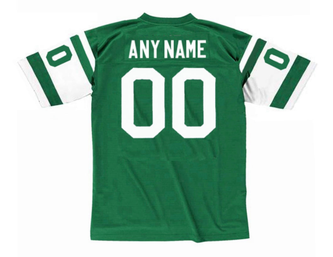 Any name & Number New York Jets NFL customized Mitchell & Ness jersey