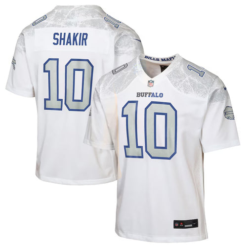 Khalil Shakir Buffalo Bills YOUTH KIDS Official NFL Nike Rivalry Jersey